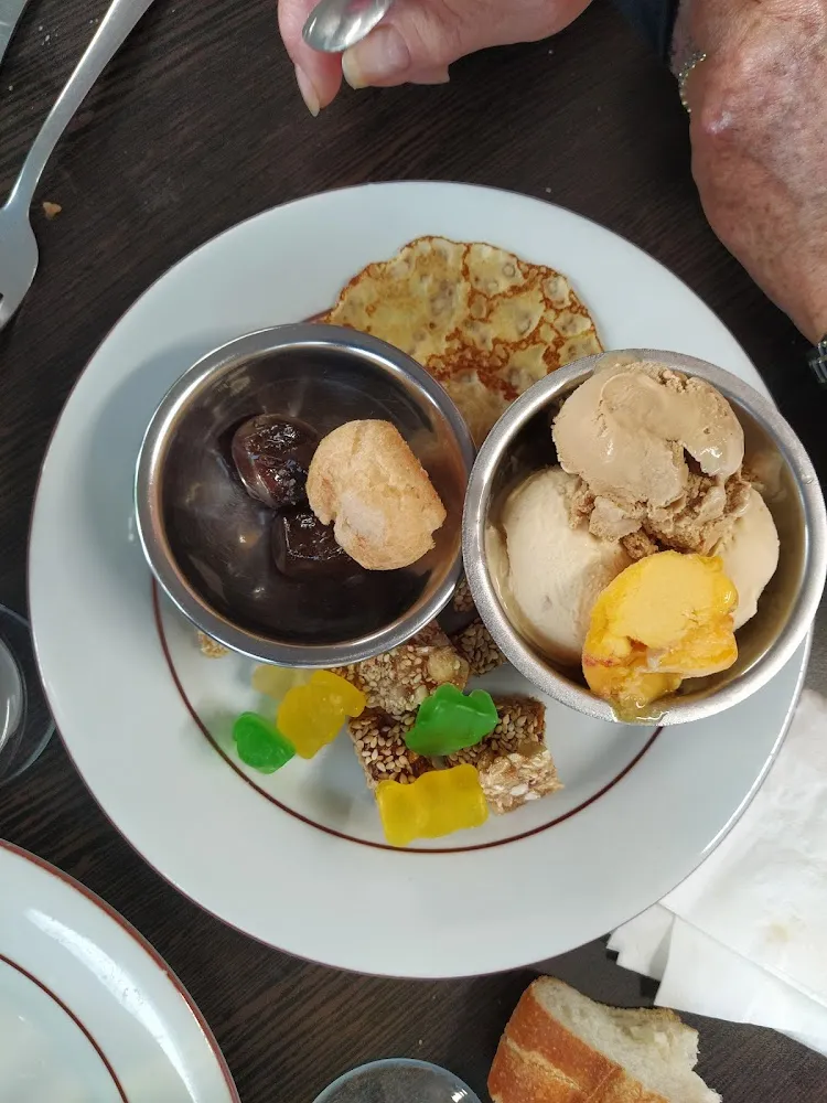 Glaces Et Fruits Confits Gingembre Et Kumkats